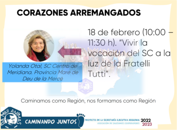 «Corazones arremangados»: El 18 de febrero vuelve la propuesta formativa online para la Región.
