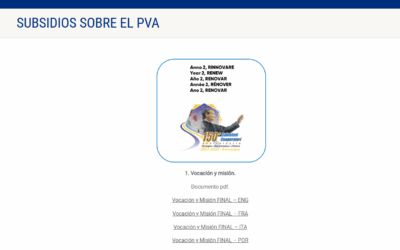 Temas formativos sobre el PVA