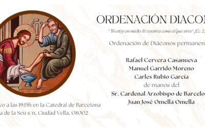 Ordenación diaconal de Carles Rubio