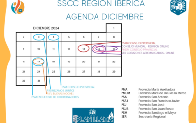 Agenda de diciembre de 2024