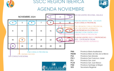 Agenda de noviembre