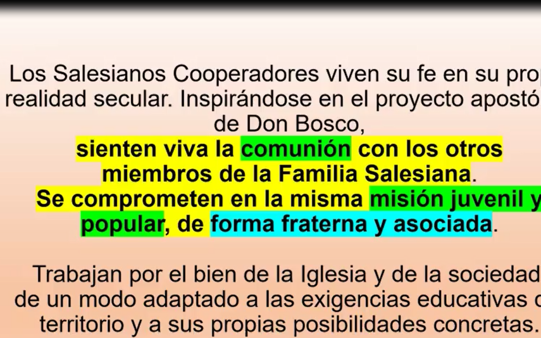 La Provincia de San Francisco Javier retoma las Buenas Noches