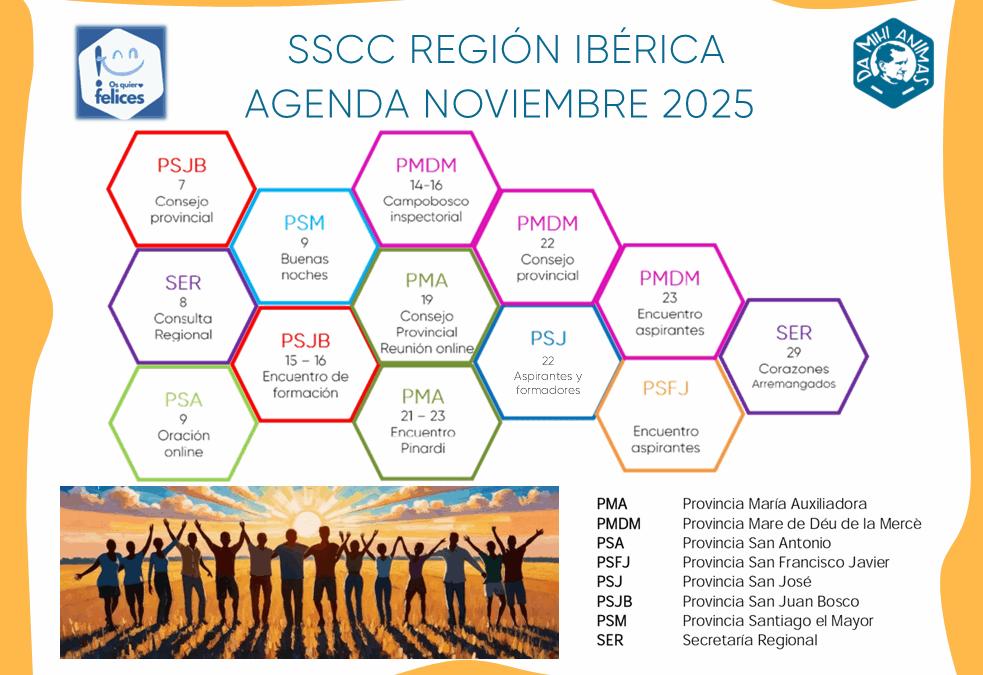 Agenda de noviembre