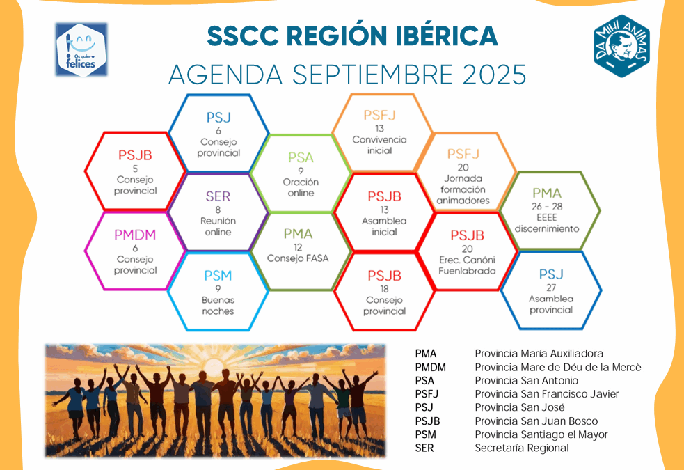 Agenda Septiembre 2025